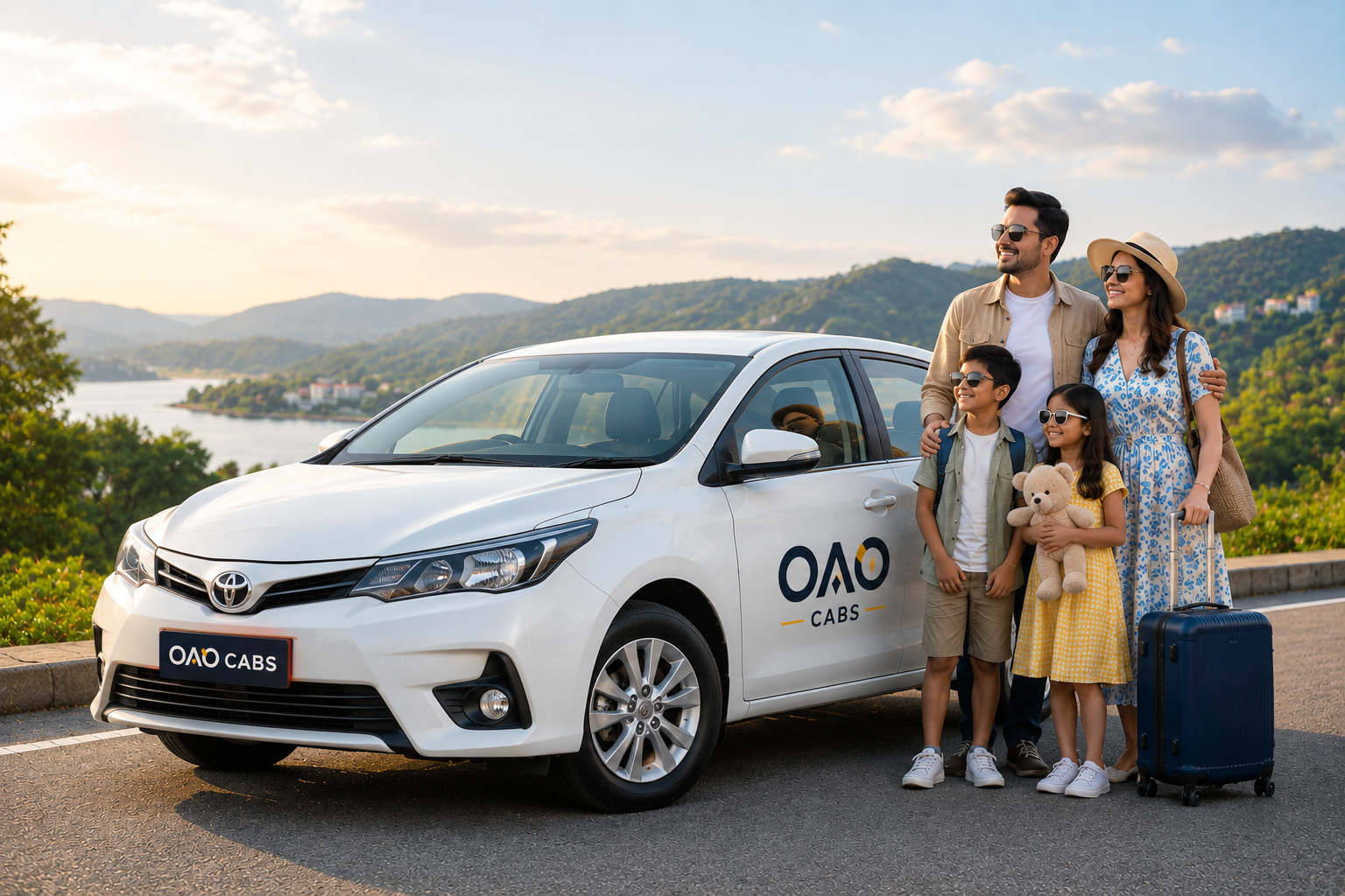 Local taxi rental service